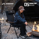 ShineTrip 05 Series Outdoor Folding Chair Portable Camping Adjustable Folding Chair Office Lunch Nap Fishing Picnic Chair