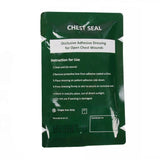 Vent Chest Seal Life-Saving Wound Care for Emergency or Tactical Situations Advanced Adhesive Sterile Transparent Lightweight