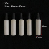 1pcs/5pcs Aquarium Mini Round Mineral Bubble Air Stone Pond Fish Tank Pump Aerator Hydroponic Oxygen Airstone Accessories