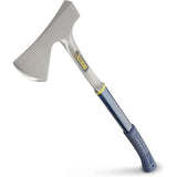 Camper's Axe - 26" Wood Splitting Tool with All Steel Construction & Shock Reduction Grip - E45A