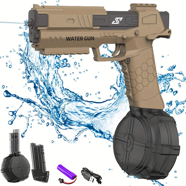 Electric Water Gun Pistol,434CC+58CC,Automatic High Performance Spray Gun,Water Blaster Summer Swimming Pool Beach Outdoor