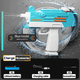 Electric UZI Flamethrower Water Gun Toy High-Power Full Automatic Water Shooter Outdoor Games for Kids Adults Summer Fun Toys