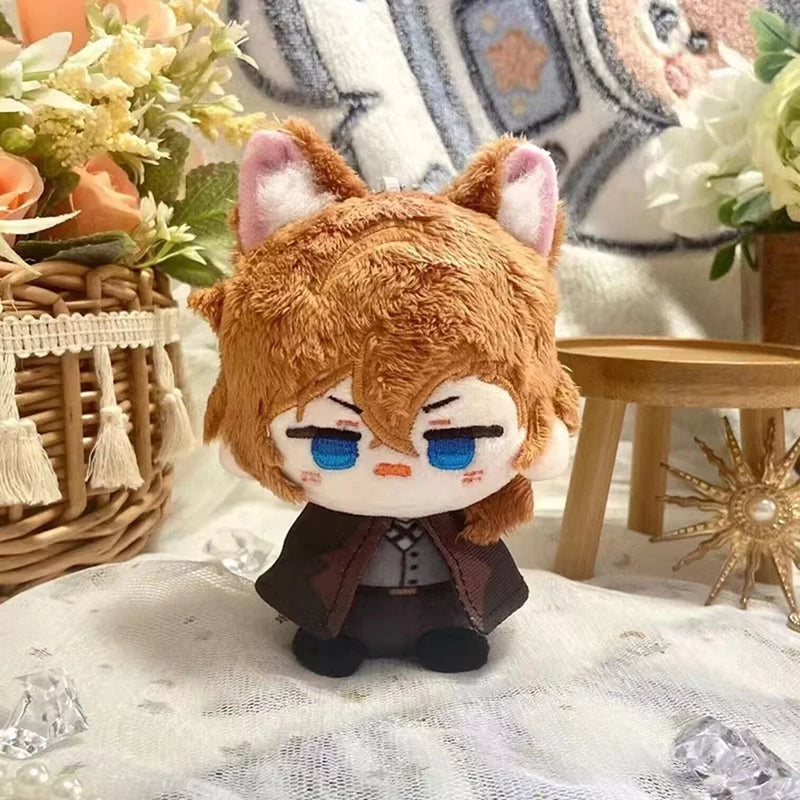Anime Bungou Stray Dogs Plush Toy Nakajima Atsushi Ryunosuke Akutagawa Dostoevsk Plush Doll Pendant Birthday Gift