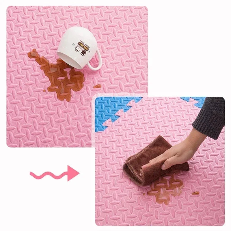 12pcs Foam Baby Play Mat Puzzle Mat Kids Interlocking Exercise Tiles Rugs Floor Tiles