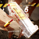 TTI Manual Mini G26 Pocket Toy Gun Continuous Shell Throwing Model Soft Bullet Launcher BlowBack Airsoft Small Pistol