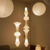 Noguchi pendant light Janpanese Akari Rice pendant Lamp for Bedroom Living Room hotel Stairs loft Rice Paper Suspend Chandelier
