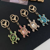 Funny Tortoise Key Ring Women's Luxury Bag Keychain Souvenir Gift for Girlfriend Marine Animals