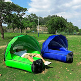 New lazy inflatable sofa mattress, outdoor beach inflatable lazy sofa portable