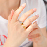 Skyrim Stainless Steel Spider Ring for Men Women 6MM Wide Finger Rings 2025 Hip Hop Punk Jewelry Birthday Gift for Lover Friend