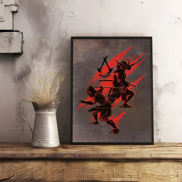 Game Assassin C-Creed Poster Home Living Room Wall Art Garage Room Decor
