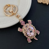 Funny Tortoise Key Ring Women's Luxury Bag Keychain Souvenir Gift for Girlfriend Marine Animals