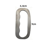 High Carbon Steel Striker Flint Primitive Fire Starter Camping Outdoor Lighter Camping Survival Gear (NO STONE)