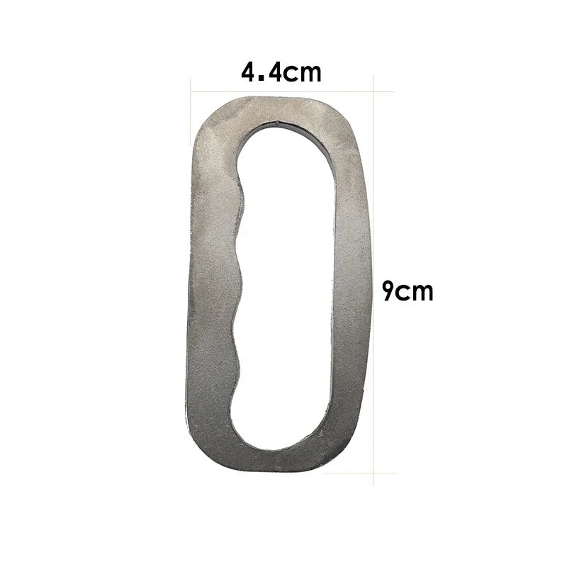 High Carbon Steel Striker Flint Primitive Fire Starter Camping Outdoor Lighter Camping Survival Gear (NO STONE)