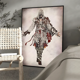 A-Assassins C-Creeds Cool Game Poster Corridor Wall Art Printing Waterproof Home Living Bed Room Decor