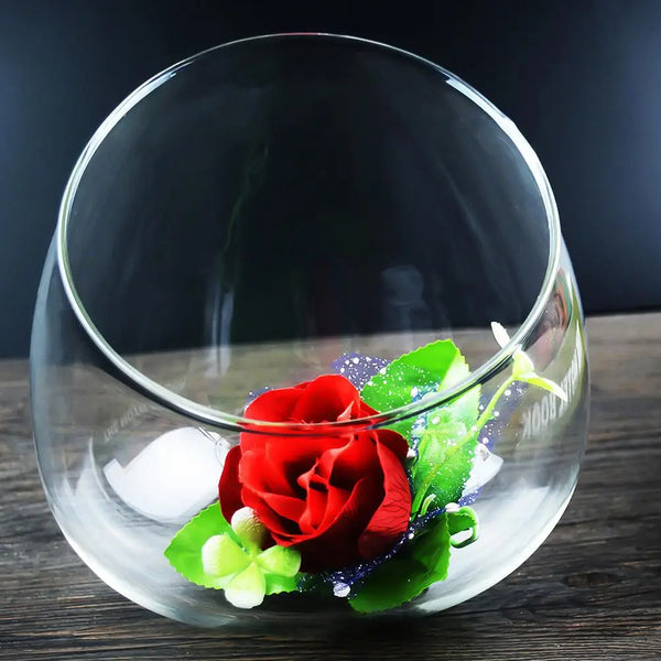 3 Pcs Succulent Ecological Bottle Display Bowl Jar Ecosystem Decorate Glass Decorative Desktop Planter Container Office