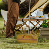 Tent Security Nails Bag Ground Nails Tote Bag Floor Nail Canvas Bag Canvas Stake Storage Bag Hammer Organizer Tent Pegs Case For