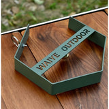 New Outdoor Mosquito Coil Tray Camping Tools Tourist Hiking Mosquito Coil Holder Camping Supplies Hanging Mosquito Coil Holder