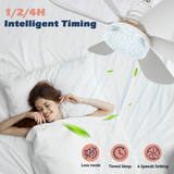 Modern ceiling fan light LED 20Inch Electric fan for room remote control for dimming for living room study household AC85-265V