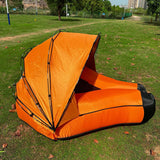 New lazy inflatable sofa mattress, outdoor beach inflatable lazy sofa portable