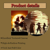 Japanese Classic Anime O ne P iece Wall Art Posters Modern Canvas Paintings For Home Decoration Artworks Printed With Pictures