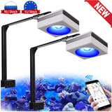 PopBloom-RL90 WiFi Aquarium LED Lighting 100W, Coral Reef Grow Aquarium Light for Saltwater SPS/LPS Marine Fish Tank LED Light