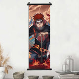Akatsuki Hot Japanese Anime Poster Scroll Canvas Wall Hanging Painting Home Decor Itachi  Art Room Decoration Kid Gift Didara