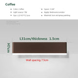 Modern LED Wall Lamp Rotation For Living Dining Room Bedroom Bedside Aluminum Wall Light Indoor Home Decor Wall Sconce Luster