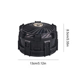 Magnetic Camping Flat Gas Can Cover Waterproof Gas Tank Protective Cover Fuel Cylinder Storage Case for G2 Flat Gas Tank