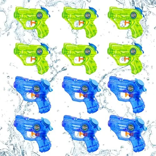 Mini Water Gun for Kids Lightweight Watergun Summer Squirt Water Blaster Pool Toy for Outdoor Swimming Beach Water Fighting