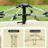 Outdoor Tent Camping Automatic Tent double-deck tents double door tent folding camping tent Waterproof Tents Outdoor fish tent
