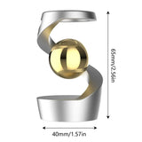 Gravity Defying Kinetic Fidget Spinners Office Desk Toy Desktop Stress Relief Toy Alloy Decompression Hypnosis Rotating Gyro