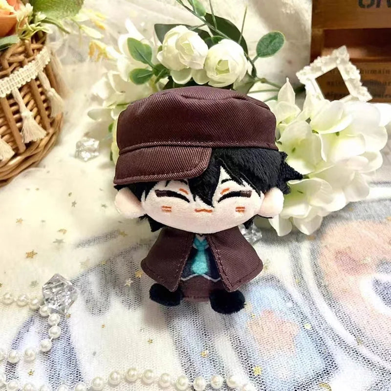 Anime Bungou Stray Dogs Plush Toy Nakajima Atsushi Ryunosuke Akutagawa Dostoevsk Plush Doll Pendant Birthday Gift