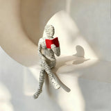 Resin Abstract Home Decor Figurines Simple Reading Desk Stylish Art Decor for Bookshelf Living Room Home Office Spaces Art Decor