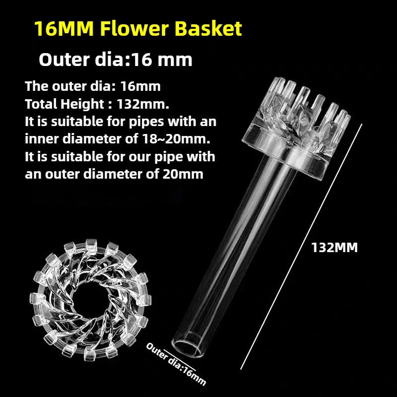 Transparent Aquarium Skimmer Acrylic Lily Pipe Spin Surface Inflow Outflow Water Plant Tank Filter Cleaning FishTank Accessories