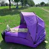 New lazy inflatable sofa mattress, outdoor beach inflatable lazy sofa portable