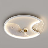Luminaire Modern Astronaut Led Ceiling Lamp Children kids Boy Bedroom Light Surface Mounted led ceiling light