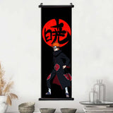 Akatsuki Hot Japanese Anime Poster Scroll Canvas Wall Hanging Painting Home Decor Itachi  Art Room Decoration Kid Gift Didara