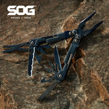 SOG 18 in 1 PowerPint Mini Multi-tool Pliers Multitools EDC Fishing Outdoor Survival Camping gadgets Multifunctional Hand Tools