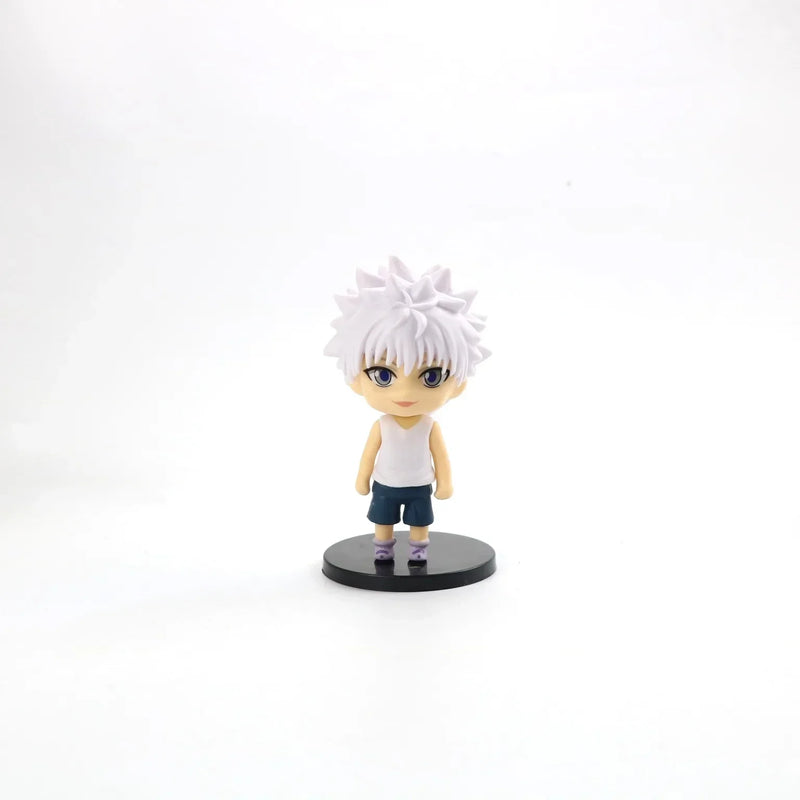 Random 1Pc 10cm Hunter x Hunter Action Figure Toys PVC Cartoon Jay Flix Hisoka Kurapika Model Animation Doll Toys Kid Gift