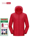 Camping Windbreak Men Women Hiking Jacket Waterproof Sun Protection Windbreaker Fishing Jackets Quick Dry Skin With Pocket