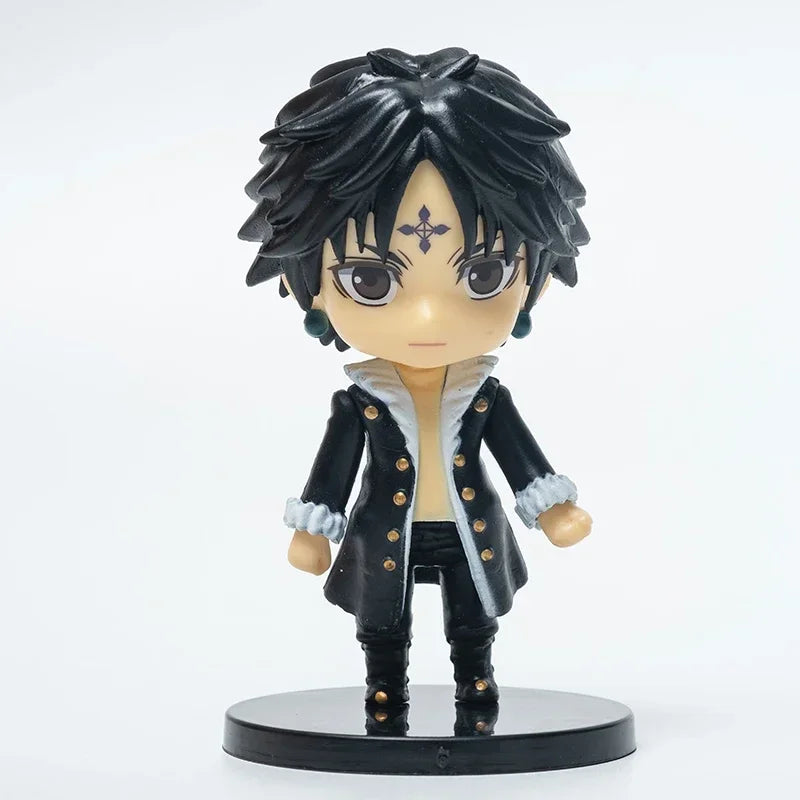 Random 1Pc 10cm Hunter x Hunter Action Figure Toys PVC Cartoon Jay Flix Hisoka Kurapika Model Animation Doll Toys Kid Gift
