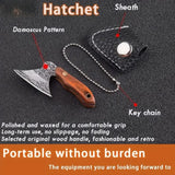 Mini Stainless Steel Small Axe Portable Key Chain, Small Kitchen Knife Disassembly  Gift Key Pendant Decoration, Outdoor Tool