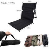 Outdoor Camping Aluminum Alloy Folding Cushion Convenient Lawn Chair Beach Chair Backrest Balcony Rest Chair outdoor furniture