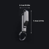 Stainless Steel Waist Hook Molle Hanging Car Key Buckle Key Clip Belt Buckle Outdoor Buckle Keychain Bag Strap Tools
