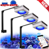 PopBloom-RL90 WiFi Aquarium LED Lighting 100W, Coral Reef Grow Aquarium Light for Saltwater SPS/LPS Marine Fish Tank LED Light