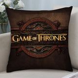 TV-G-GamES Of T-ThroneS Pillow Case Short Plush Pillow Covers Sofa Decorative Gift Home Double-sided Printing Cushion Cover