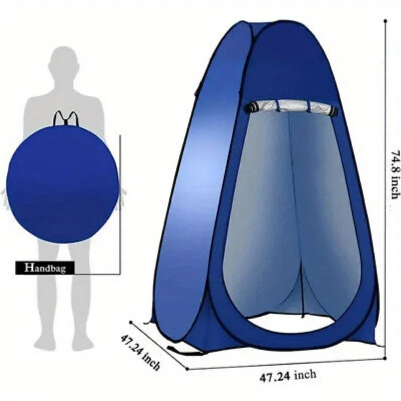 Pop Up Privacy Shower Tent Portable Outdoor Shower Tent Camp Toilet Rain Shelter