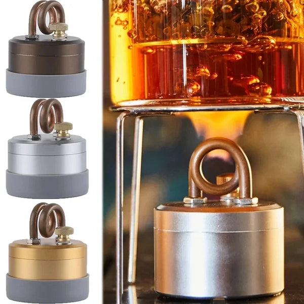 Portable Mini Camp Alcohol Stove Stable Heat Spirit Burner utdoor Camping Cooking Burner Picnic Stove Tea Burning Water