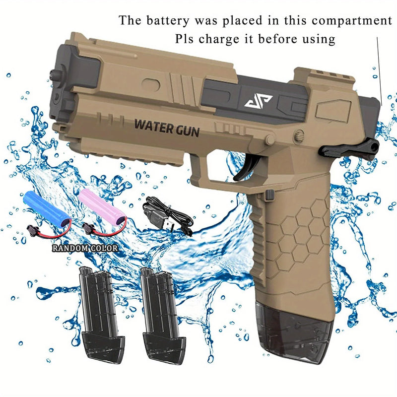 Electric Water Gun Pistol,434CC+58CC,Automatic High Performance Spray Gun,Water Blaster Summer Swimming Pool Beach Outdoor