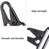 4pcs Enlarged Mouth Clips Clasp Hooks for Paracord Sling Outdoors Bag Backpack